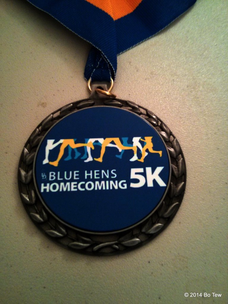 Inaugural Blue Hen Homecoming 5k!