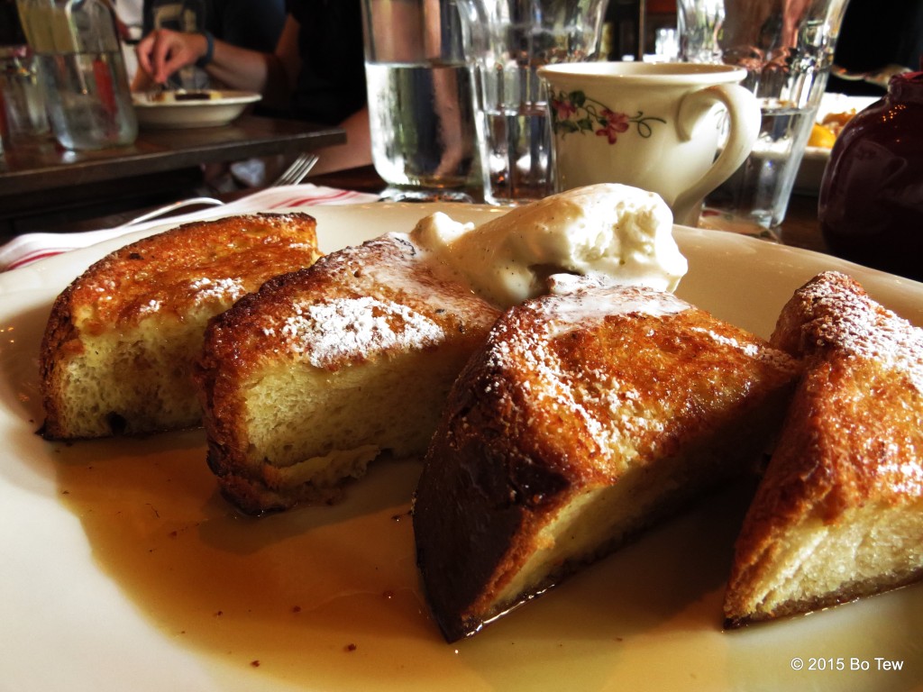 The god like french toast @ The Dandelion.