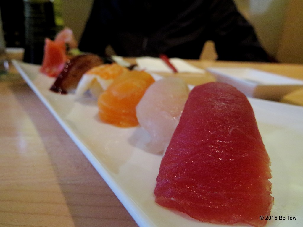 Sushi looks so pretty @ Ramen Bar.
