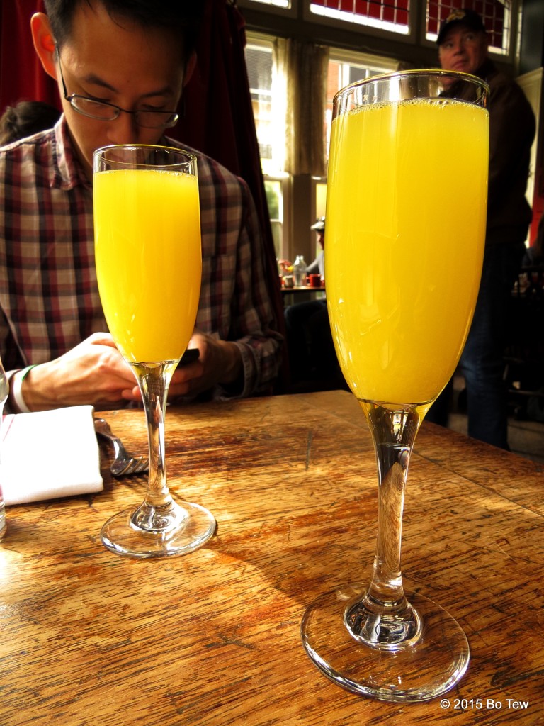 Mimosa in the morning!