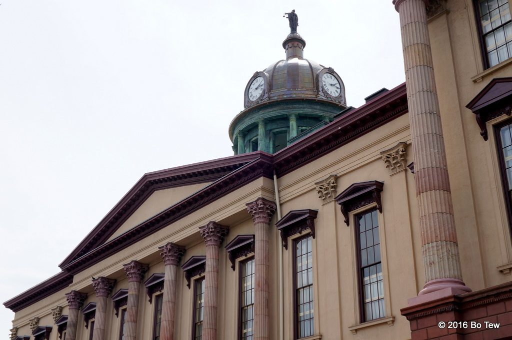 Side view of Lancaster Court House