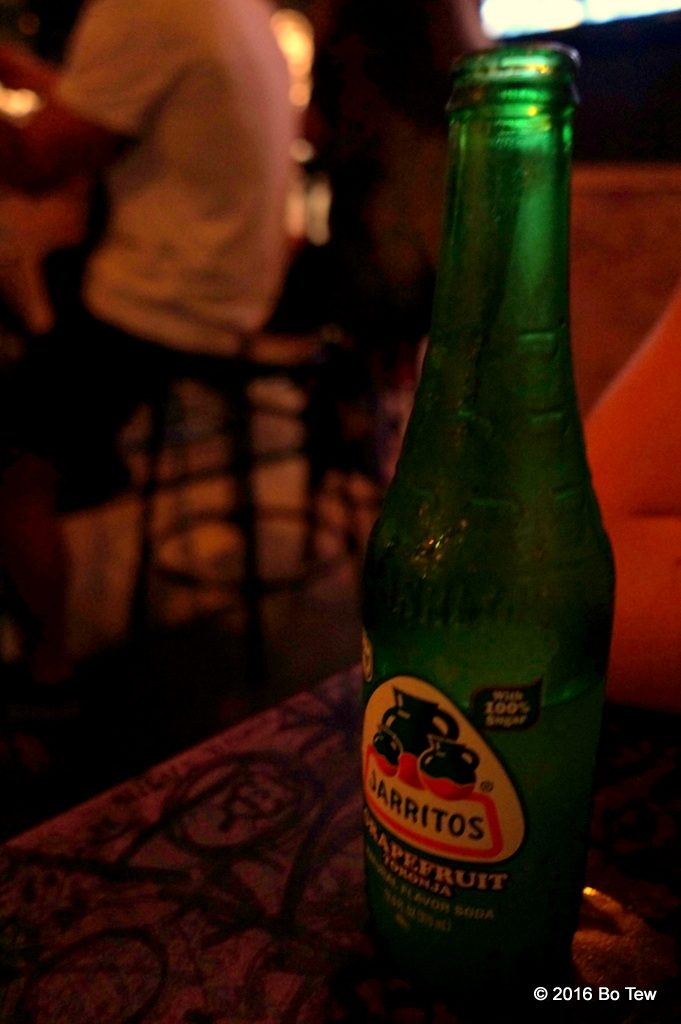 "Mexican" grape soda. 